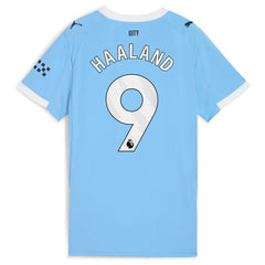 Erling Haaland Manchester City Women's 2025/26 Home Replica Player Jersey - Sky Blue cheap