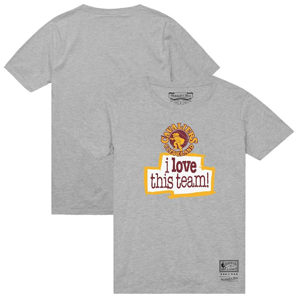 Cleveland Cavaliers I Love This Team T-Shirt sale - Heather Gray online