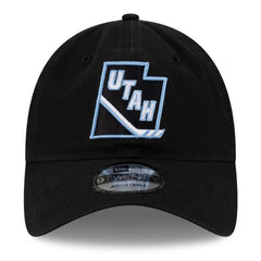 Utah Mammoth New Era 9TWENTY Adjustable Hat - Black Hats