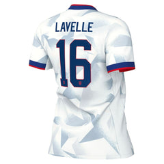 Rose Lavelle USWNT Women's 2025 Home Replica Player Jersey - White on sale
