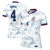 Naomi Girma USWNT Women's 2025 Home Replica Player Jersey - White on sale