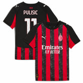 Christian Pulisic AC Milan Youth 2025/26 Home Replica Player Jersey on sale - Red