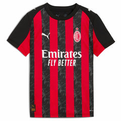 Christian Pulisic AC Milan Youth 2025/26 Home Replica Player Jersey - Red for sale