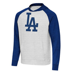 Los Angeles Dodgers Antigua Urgent Pullover Hoodie Royal/Gray