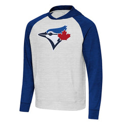 Toronto Blue Jays Antigua Urgent Pullover Hoodie Royal/Gray
