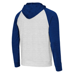Kansas City Royals Antigua Urgent Pullover Hoodie Royal/Gray