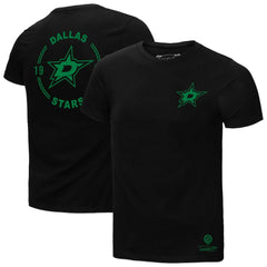 Dallas Stars Mitchell & Ness Core Penalty Box 3.0 T-Shirt - Black T-shirts