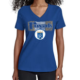 Kansas City Royals Starter Women's Team Color Shading V-Neck T-Shirt Royal