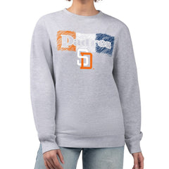 San Diego Padres Starter Women's Team Color Shading Fleece Pullover Sweatshirt Gray