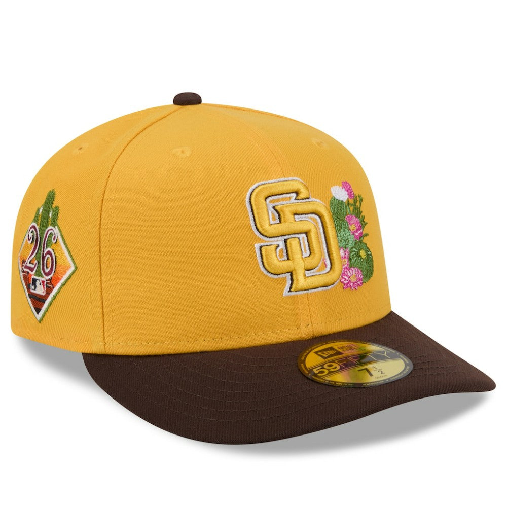 San Diego Padres 2026 Spring Training 59FIFTY Fitted Hat Gold/Brown