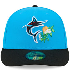 Miami Marlins 2026 Spring Training 59FIFTY Fitted Hat Blue/Black