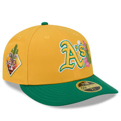Athletics 2026 Spring Training Low Profile 59FIFTY Fitted Hat Gold/Green