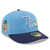 Tampa Bay Rays 2026 Spring Training Low Profile 59FIFTY Fitted Hat Light Blue/Navy