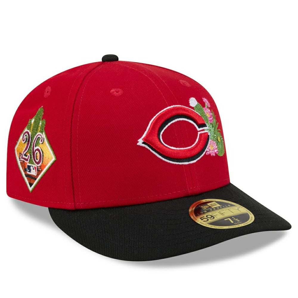 Cincinnati Reds 2026 Spring Training Low Profile 59FIFTY Fitted Hat Red/Black
