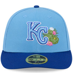 Kansas City Royals 2026 Spring Training Low Profile 59FIFTY Fitted Hat Light Blue/Royal