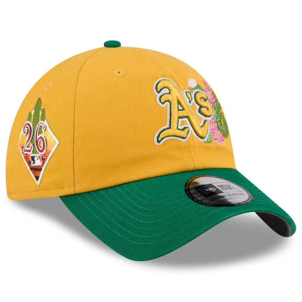 Athletics 2026 Spring Training Casual Classic Adjustable Hat Gold/Green