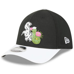 Chicago White Sox 2026 Spring Training M-Crown 39THIRTY Flex Hat Black/White