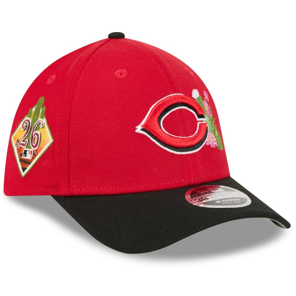 Cincinnati Reds 2026 Spring Training M-Crown 39THIRTY Flex Hat Red/Black
