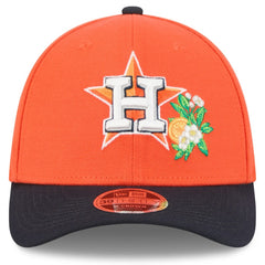 Houston Astros 2026 Spring Training M-Crown 39THIRTY Flex Hat Orange/Navy