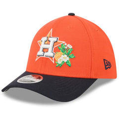 Houston Astros 2026 Spring Training M-Crown 39THIRTY Flex Hat Orange/Navy