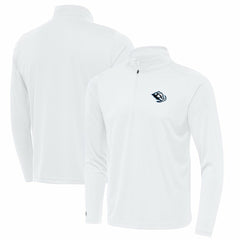 Utah Mammoth Antigua Tribute Quarter-Zip Pullover - White Pullover