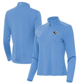 Utah Mammoth Antigua Women's Tribute Half-Zip Pullover - Powder Blue Pullover