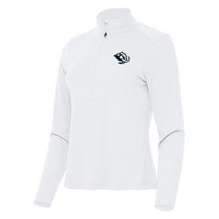 Utah Mammoth Antigua Women's Tribute Half-Zip Pullover - White Pullover
