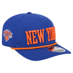New York Knicks Wordmark Rope 9SEVENTY Adjustable Hat - Blue cheap