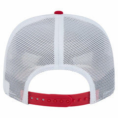 Carolina Hurricanes New Era Team Patch Basic 9SEVENTY Adjustable Trucker Hat - Red/White Hats