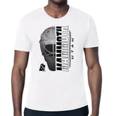 Utah Mammoth Starter Half Helmet T-Shirt - White T-shirts