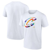 Cleveland Cavaliers Team Logo Pride T-Shirt sale - White shop