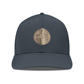 Edmonton Oilers Levelwear Rise Copper Insignia Flex Hat - Charcoal Hats