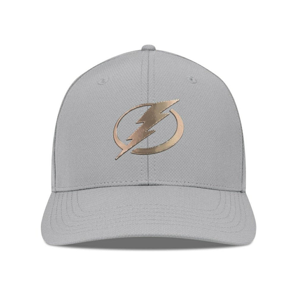 Tampa Bay Lightning Levelwear Rise Copper Insignia Flex Hat - Gray Hats