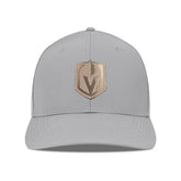 Vegas Golden Knights Levelwear Rise Copper Insignia Flex Hat - Gray Hats