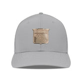 New York Rangers Levelwear Rise Copper Insignia Flex Hat - Gray Hats