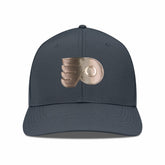 Philadelphia Flyers Levelwear Rise Copper Insignia Flex Hat - Charcoal Hats