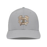 Chicago Blackhawks Levelwear Rise Copper Insignia Flex Hat - Gray Hats