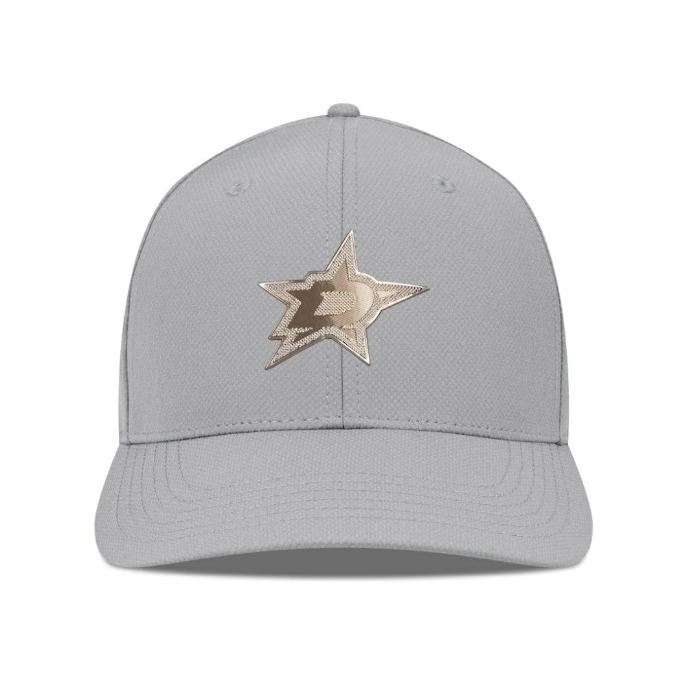 Dallas Stars Levelwear Rise Copper Insignia Flex Hat - Gray Hats