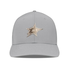Dallas Stars Levelwear Rise Copper Insignia Flex Hat - Gray Hats