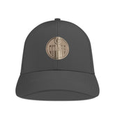 Edmonton Oilers Levelwear Ascend Copper Insignia Vented Adjustable Hat - Charcoal Hats
