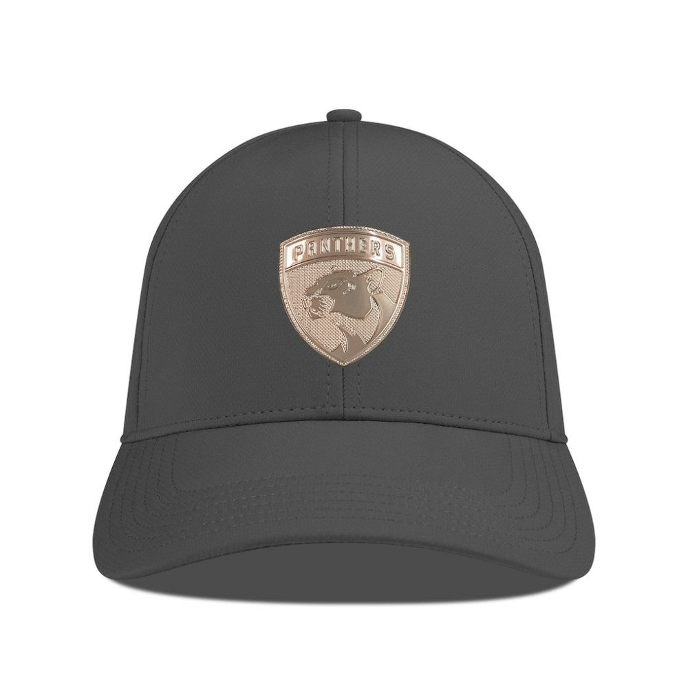 Florida Panthers Levelwear Ascend Copper Insignia Vented Adjustable Hat - Charcoal Hats