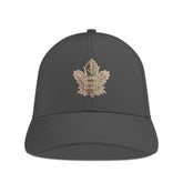 Toronto Maple Leafs Levelwear Ascend Copper Insignia Vented Adjustable Hat - Charcoal Hats