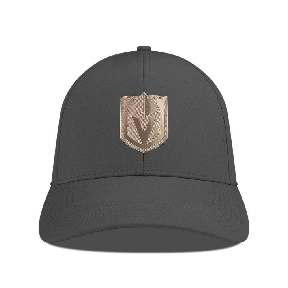 Vegas Golden Knights Levelwear Ascend Copper Insignia Vented Adjustable Hat - Charcoal Hats