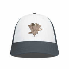 Pittsburgh Penguins Levelwear Endure Copper Insignia Adjustable Hat - White/Charcoal Hats