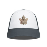 Toronto Maple Leafs Levelwear Endure Copper Insignia Adjustable Hat - White/Charcoal Hats
