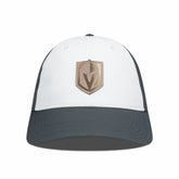 Vegas Golden Knights Levelwear Endure Copper Insignia Adjustable Hat - White/Charcoal Hats