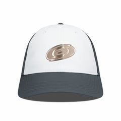 Carolina Hurricanes Levelwear Endure Copper Insignia Adjustable Hat - White/Charcoal Hats