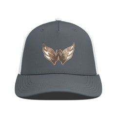 Washington Capitals Levelwear Signal Copper Insignia Trucker Adjustable Hat - Charcoal/White Hats