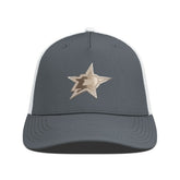 Dallas Stars Levelwear Signal Copper Insignia Trucker Adjustable Hat - Charcoal/White Hats