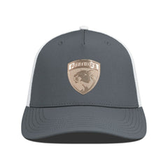 Florida Panthers Levelwear Signal Copper Insignia Trucker Adjustable Hat - Charcoal/White Hats
